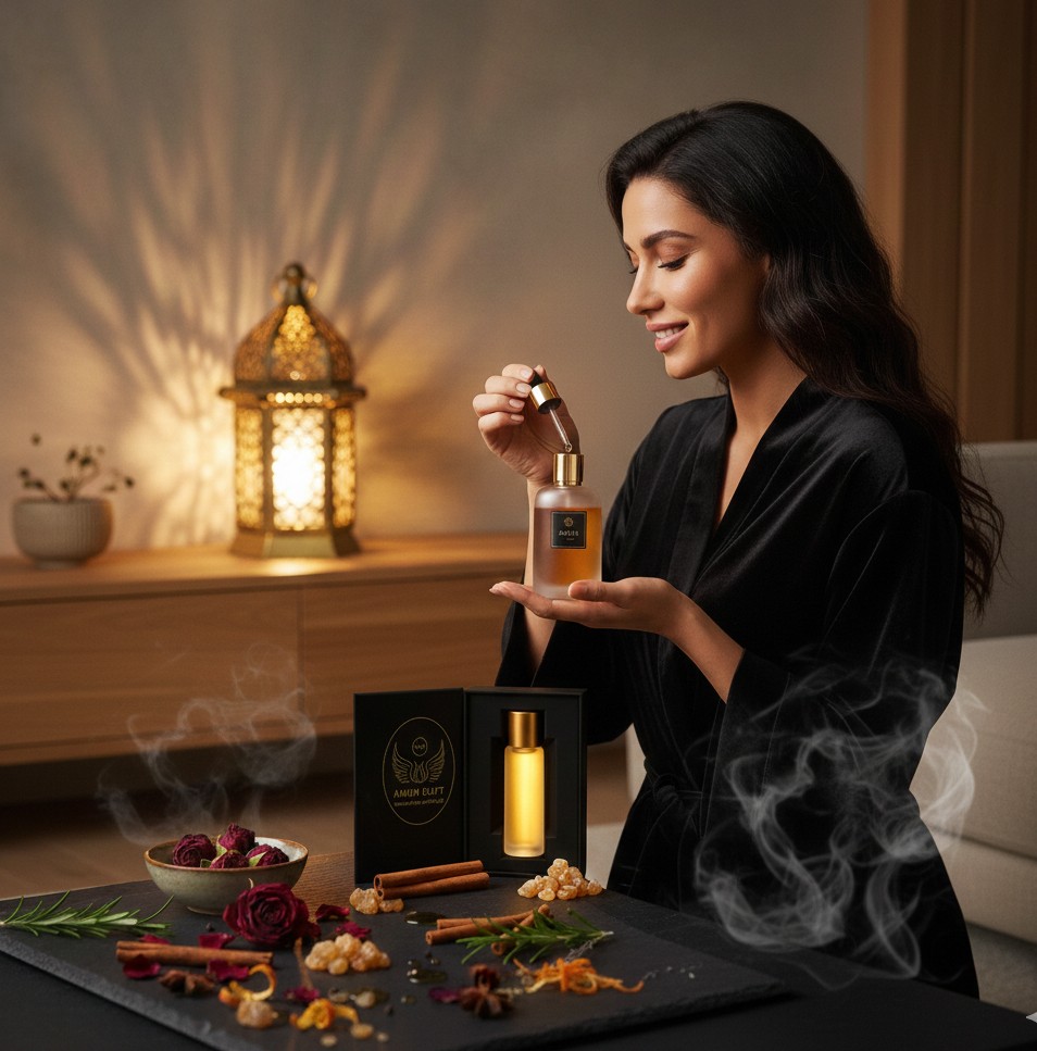 KI-generierter Duftflakon